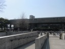  上野公園　国立西洋美術館の向かいは東京文化会館 