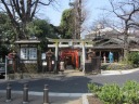 上野公園　桜並木　五條天神社前で左折