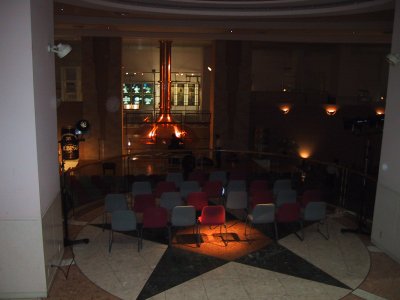 The Small concert hall. in the Yebisu Beer Museum 