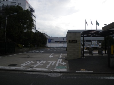 旧東海道（生麦旧道）　キリンビール横浜工場