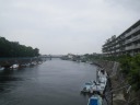 境川に架かる山本橋からの風景