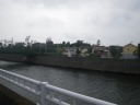 境川　下流は江ノ電の鉄橋