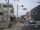 国道４６７号線　ネットトヨタ神奈川の次の交差点で左折
