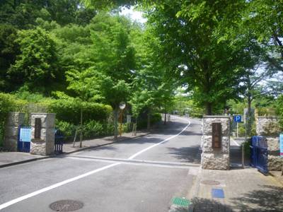 県道金沢逗子線（２０５号）　公園墓地　八景苑