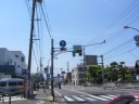 藤沢街道（国道４６７号）　六会交差点