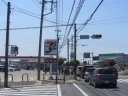 藤沢街道（国道４６７号）　亀井野小学校南側交差点