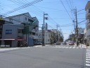 藤沢街道（国道４６７号）　白旗交差点に戻り、県道藤沢厚木線（４３号）へ
