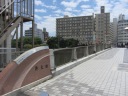 片瀬江ノ島駅前　境川に架かる弁天橋
