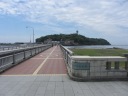 江の島弁天橋から見える江ノ島