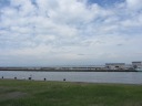 江の島弁天橋から見える片瀬漁港