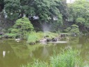 日比谷公園　心字池　亀の噴水
