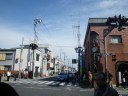 高澤通り　札の辻交差点で右折、小江戸川越　蔵造りの町並みへ