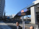 中央通り　上野駅交差点で昭和通りを渡り、浅草通りへ