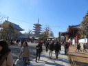 浅草寺　二天門から見た風景