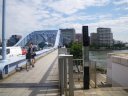 永代通り　隅田川に架かる永代橋