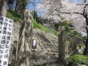 王子駅　音無親水公園　王子神社への入口の階段