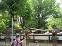 上野公園　上野東照宮　表参道から見たぼたん苑
