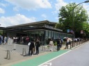 上野公園　東京国立博物館　入場券購入待ちの長い列