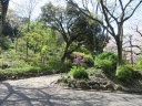 掃部山公園　遊具広場から日本庭園には行けず