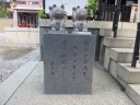 石浜通り　今戸神社　本殿横　招き猫の像