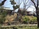 上野公園　清水観音堂の裏道を南下