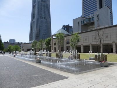万歩計 散策点描 全国都市緑化よこはまフェア みなとガーデン２０１７ １of２ H290502 グランモール公園 運河パーク 新港中央広場 横浜美術館 ヨーヨー広場 円形広場
