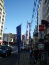 外苑東通り　飯倉片町交差点から見える東京タワー