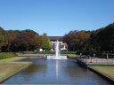 上野公園　大噴水、東京国立博物館