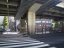 昭和通り　上野七郵便局先交差点で左折