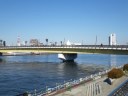隅田川に架かる桜橋