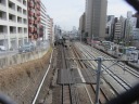 空蝉橋通り　空蝉橋から見えるＪＲ大塚駅