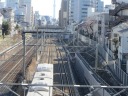西巣鴨橋通り　西巣鴨橋から見える東京スカイツリー