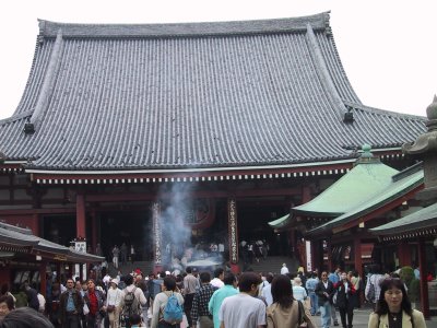 The Sensouji temple Sketch