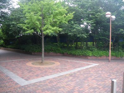 湾岸道路(国道357号) 左折して臨海橋へ