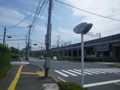 若潮通り 北東に進む