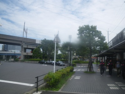 二俣新町駅前風景