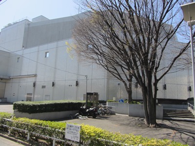 サンパール通り サンパール荒川(荒川区民会館)
