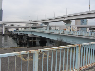 湾岸道路(国道357号) 有明西運河に架かる有明橋