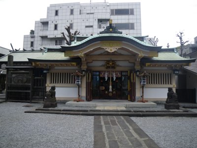 第一京浜 高輪神社