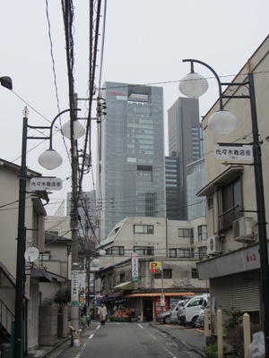 千代通りを北上