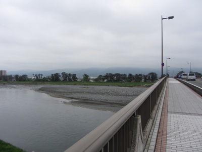 県道御殿場大井線(78号) 酒匂川に架かる足柄大橋