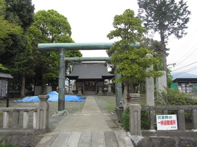 県道怒田開成小田原線(720号) 曽比稲荷神社