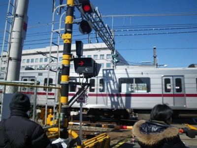 桜橋通り 東武伊勢崎線踏切