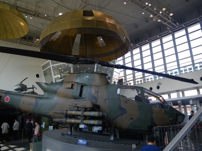 朝霞駐屯地 陸上自衛隊 広報センター 1階 対戦車ヘリコプターAH−1S