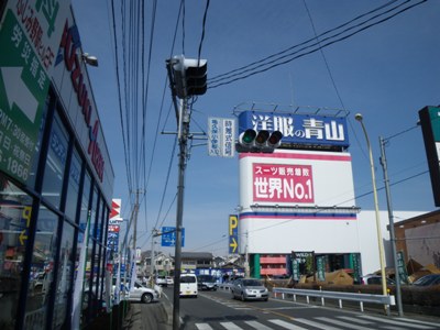 川越街道 亀久保小学校入口交差点