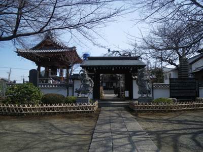 川越街道 地蔵院
