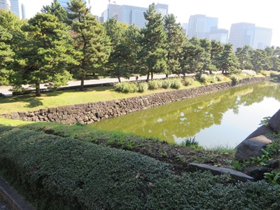 皇居 東御苑 汐見坂を下り、二の丸公園へ