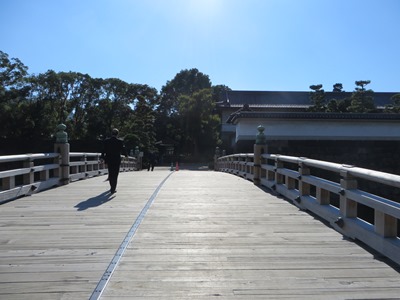 皇居 東御苑 大手濠に架かる平川橋