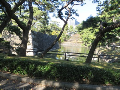 皇居 東御苑 平川濠