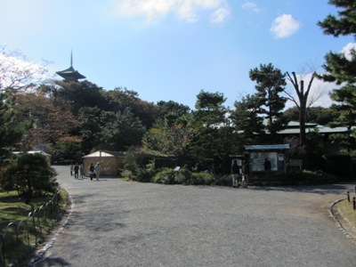 三渓園 内苑入口